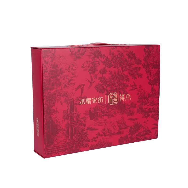 Cajas de papel laminadas en forma de libro antiincrustantes y resistentes a la humedad para envases textiles para el hogar