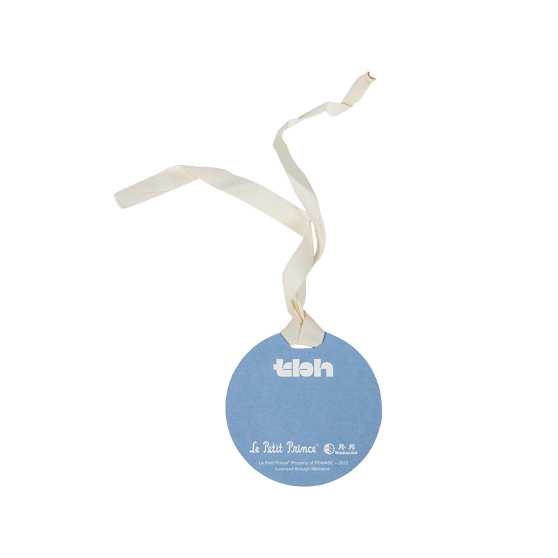 Etiquetas colgantes de cartón blanco de doble capa para embalaje de prendas