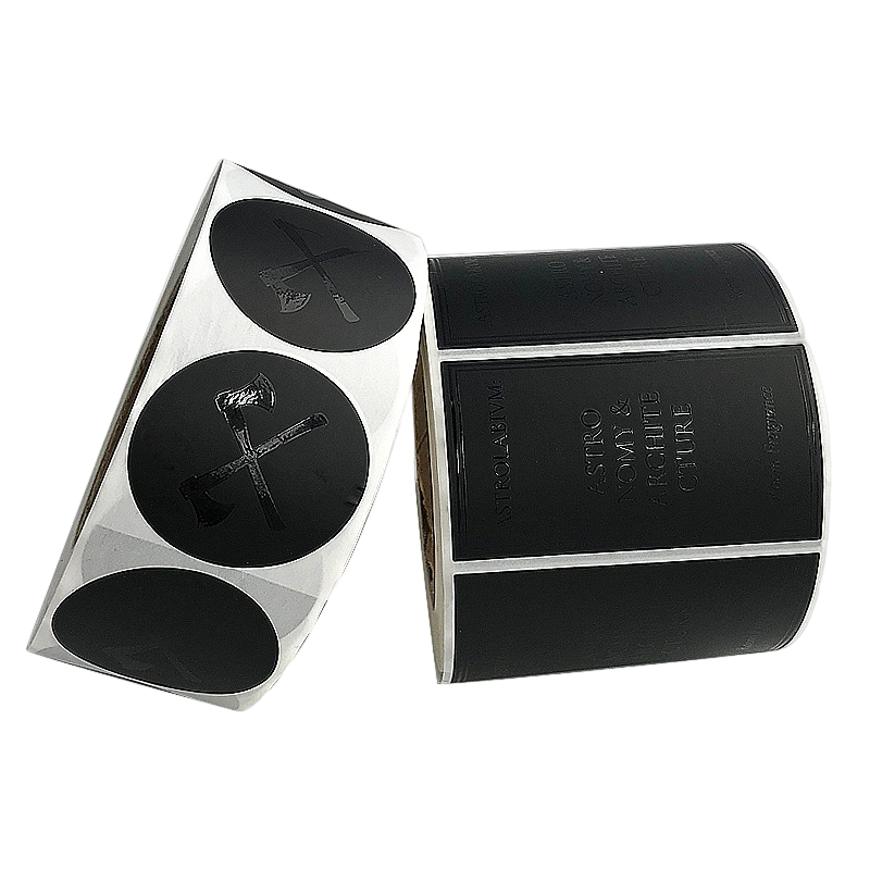 Pegatinas adhesivas para envases cosméticos