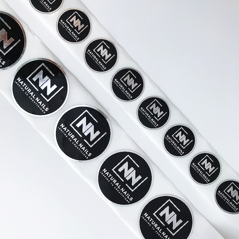 Pegatinas adhesivas para envases cosméticos