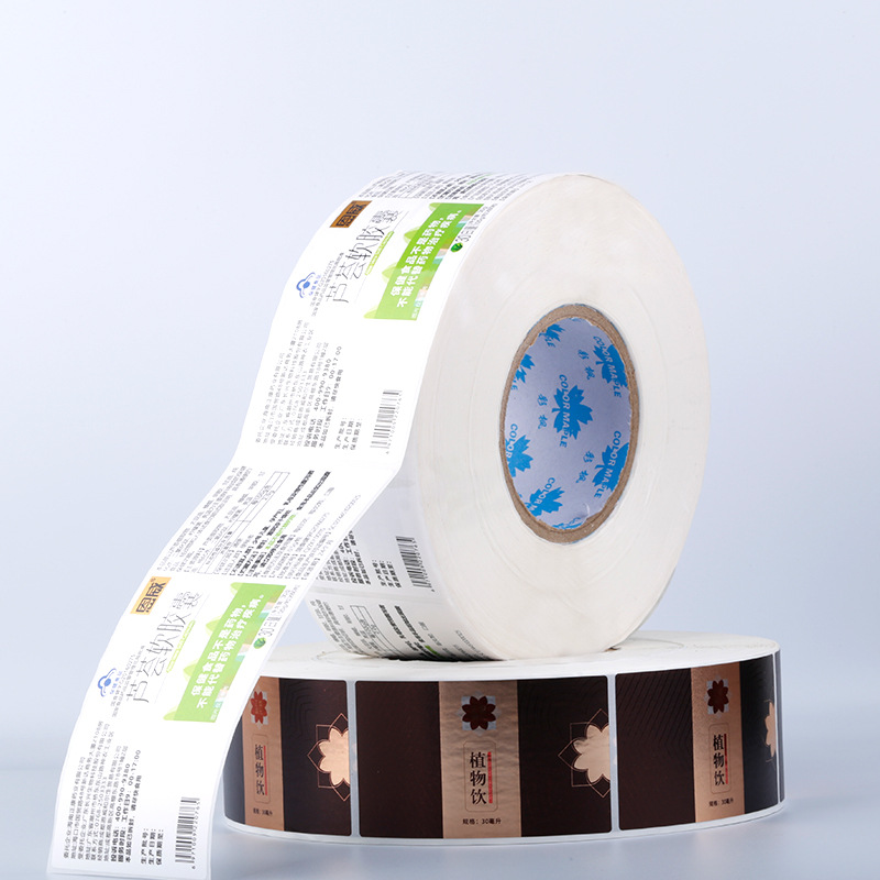 Etiquetas autoadhesivas para suplementos de salud