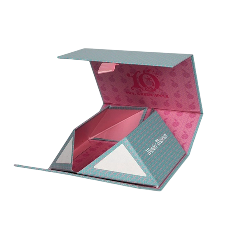 Caja de regalo rígida magnética plegable