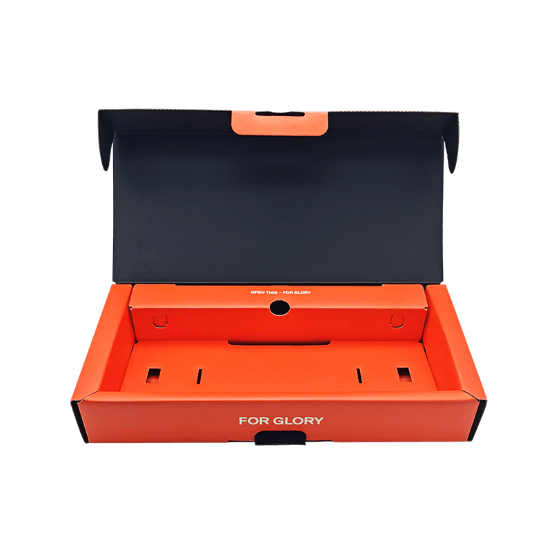 Caja de color corrugado con papel laminado para teclados digitales 3C