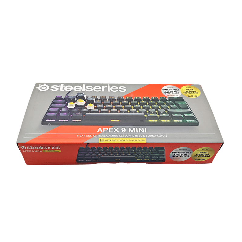 Caja de color corrugado con papel laminado para teclados digitales 3C